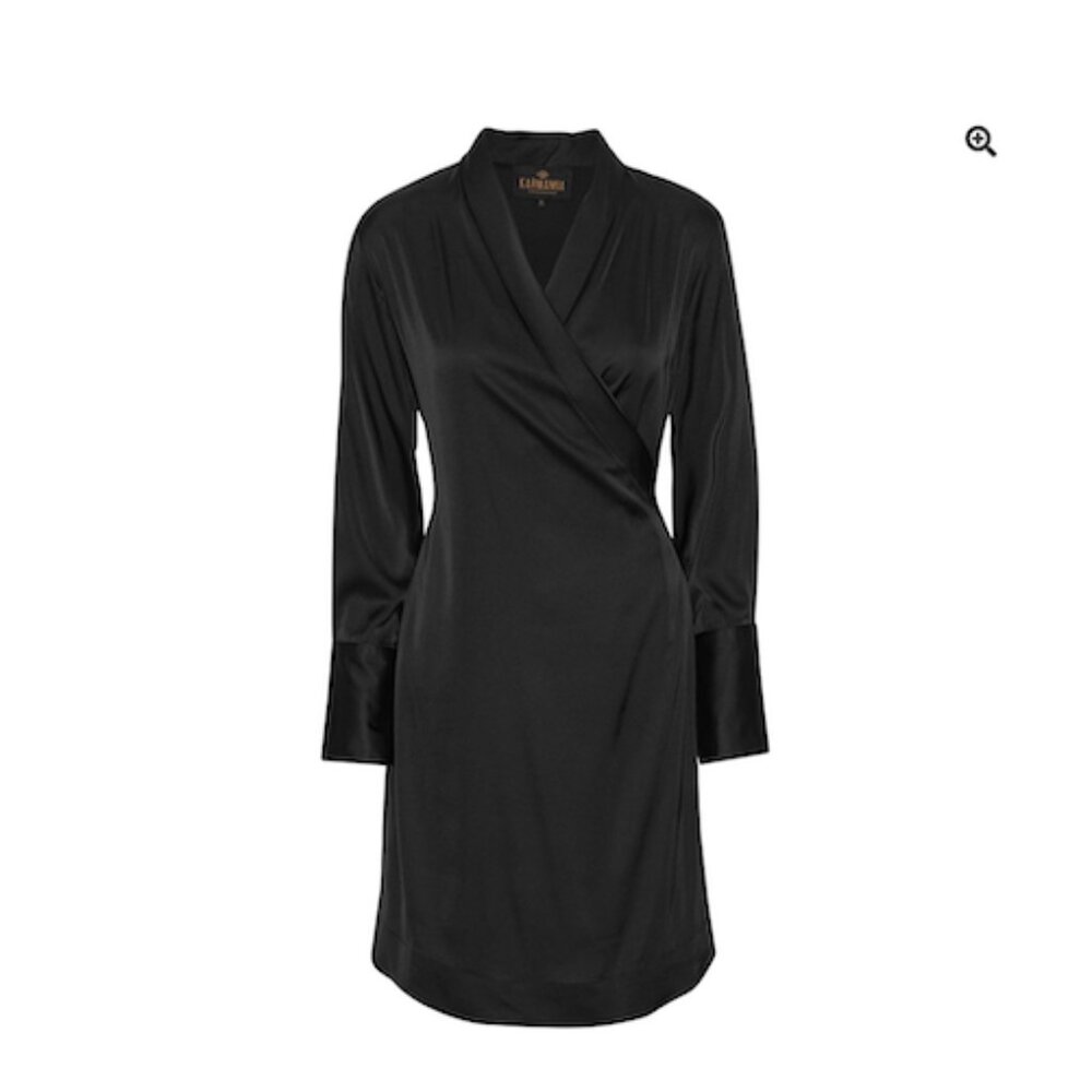 ** NWT **** Black chic wrap Dress - Karmamia Billie Dress NWT